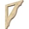 Ekena Millwork Funston Slat Rough Sawn Bracket, Douglas Fir, 4"W x 38"D x 42"H BKT04X38X42FST06RDF - alternate 1